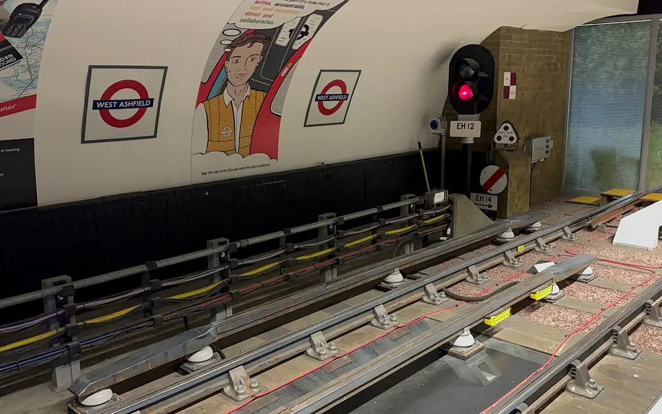 RSAS training at a London Underground training station