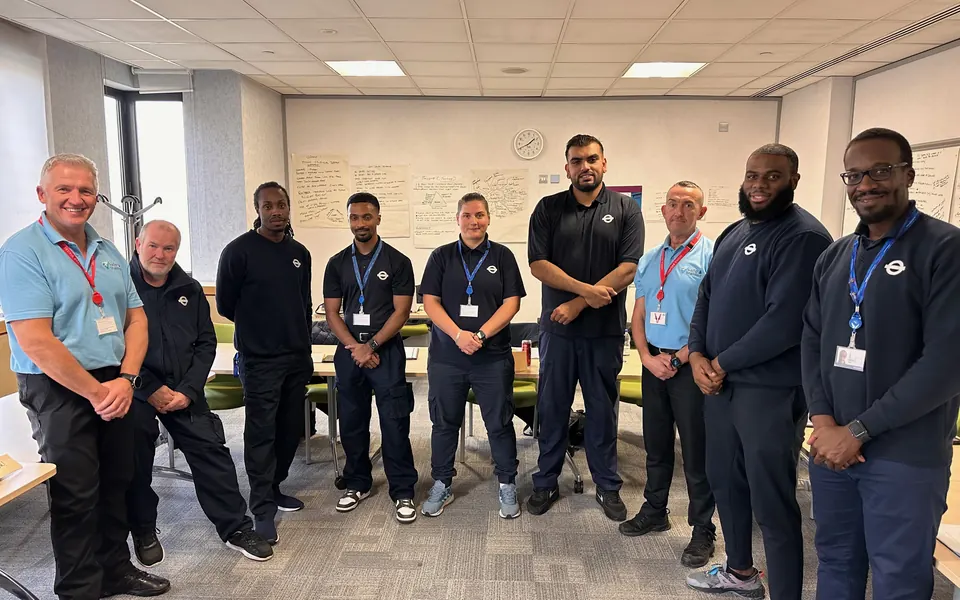 A Transport for London CSAS and RSAS cohort with their trainers